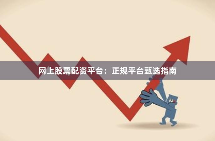 网上股票配资平台:正规平台甄选指南